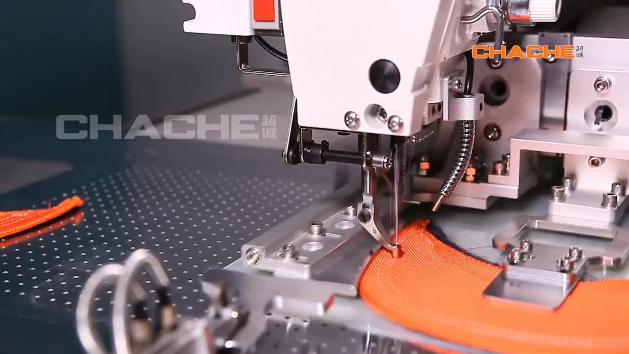 Full automatic cap-visor sewing machine