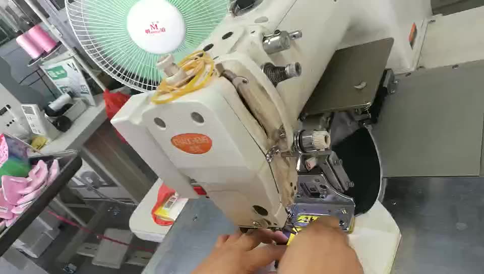 automatic pattern sewing for garment shoe leather