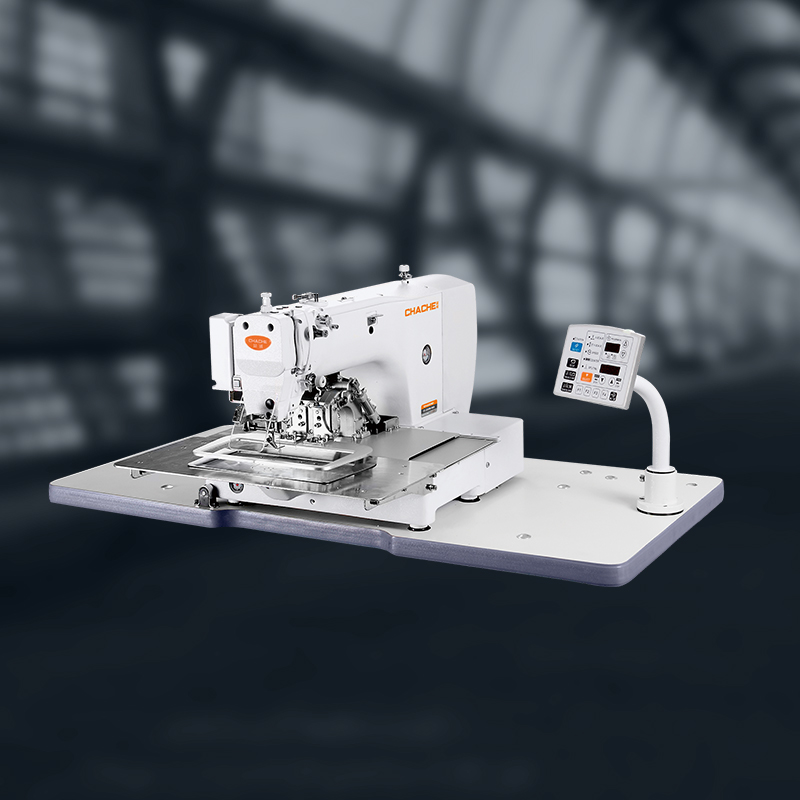 Automated sewing machine for pattern