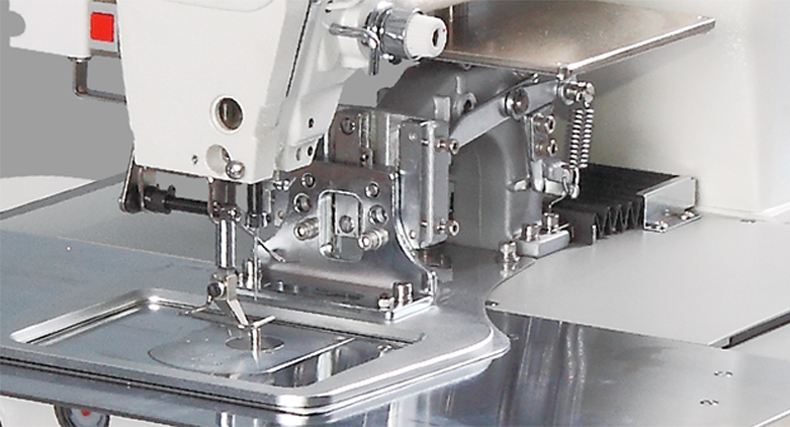 automated sewing machine for leather and heavy fabric
