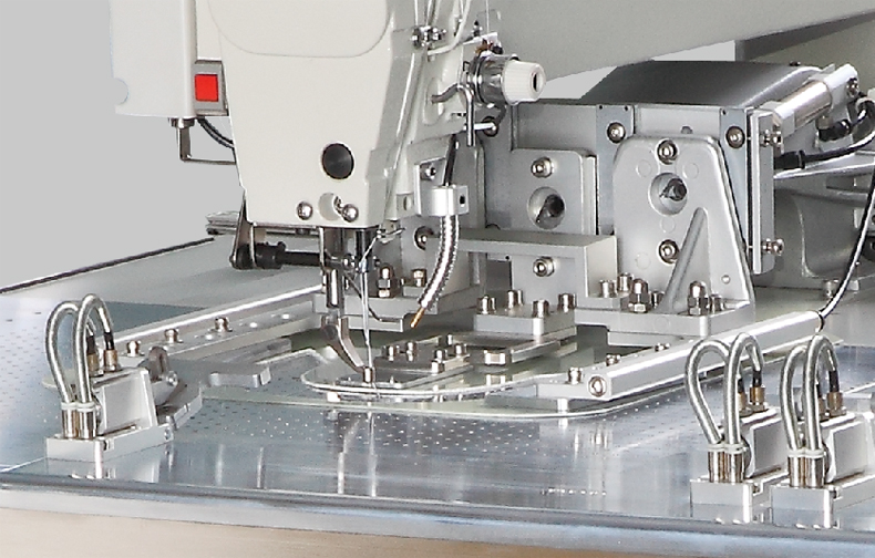 cap-visor sewing machine automated working