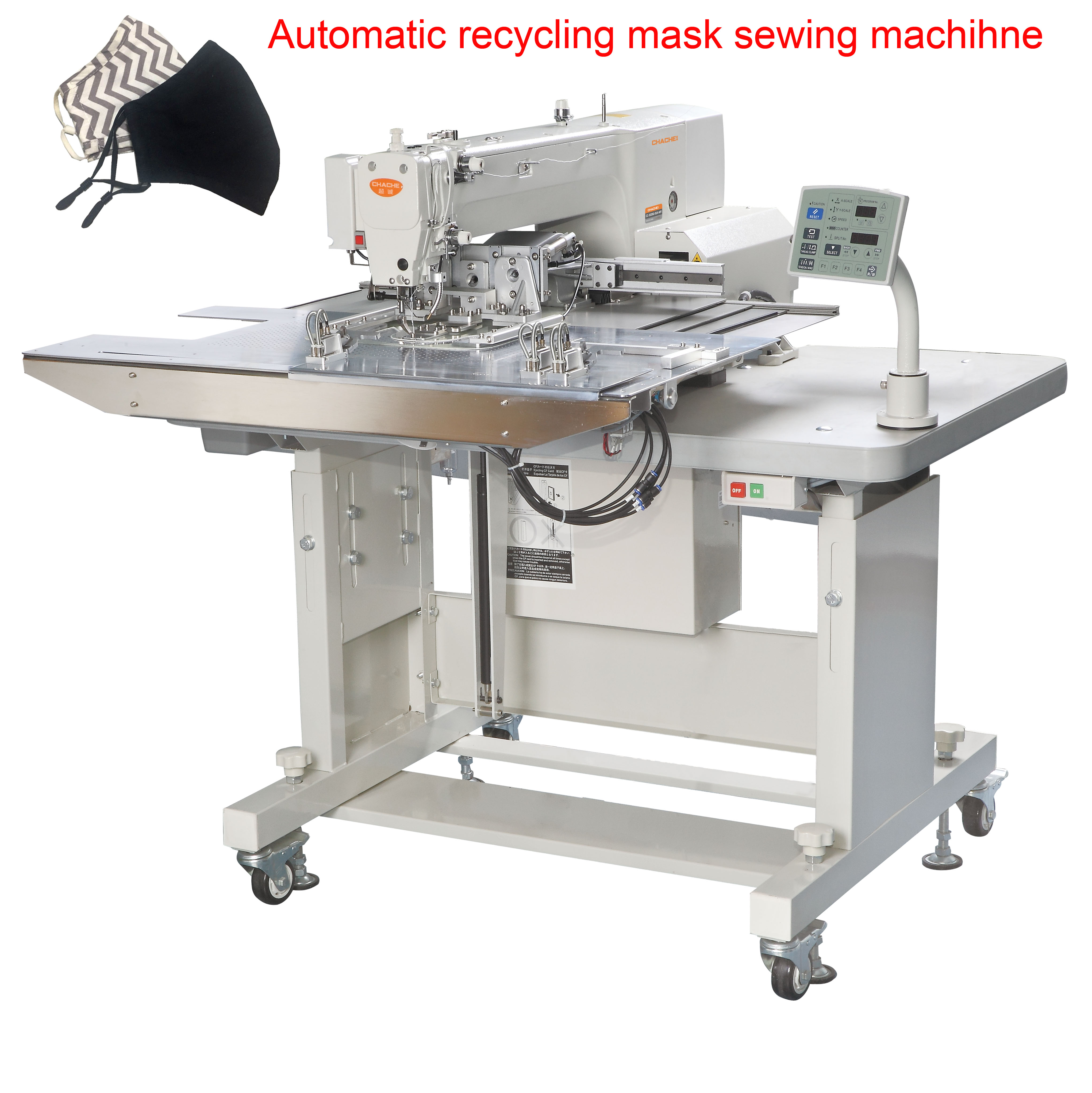 Semi Automatic Disposable 3 Ply Mask Making Machine