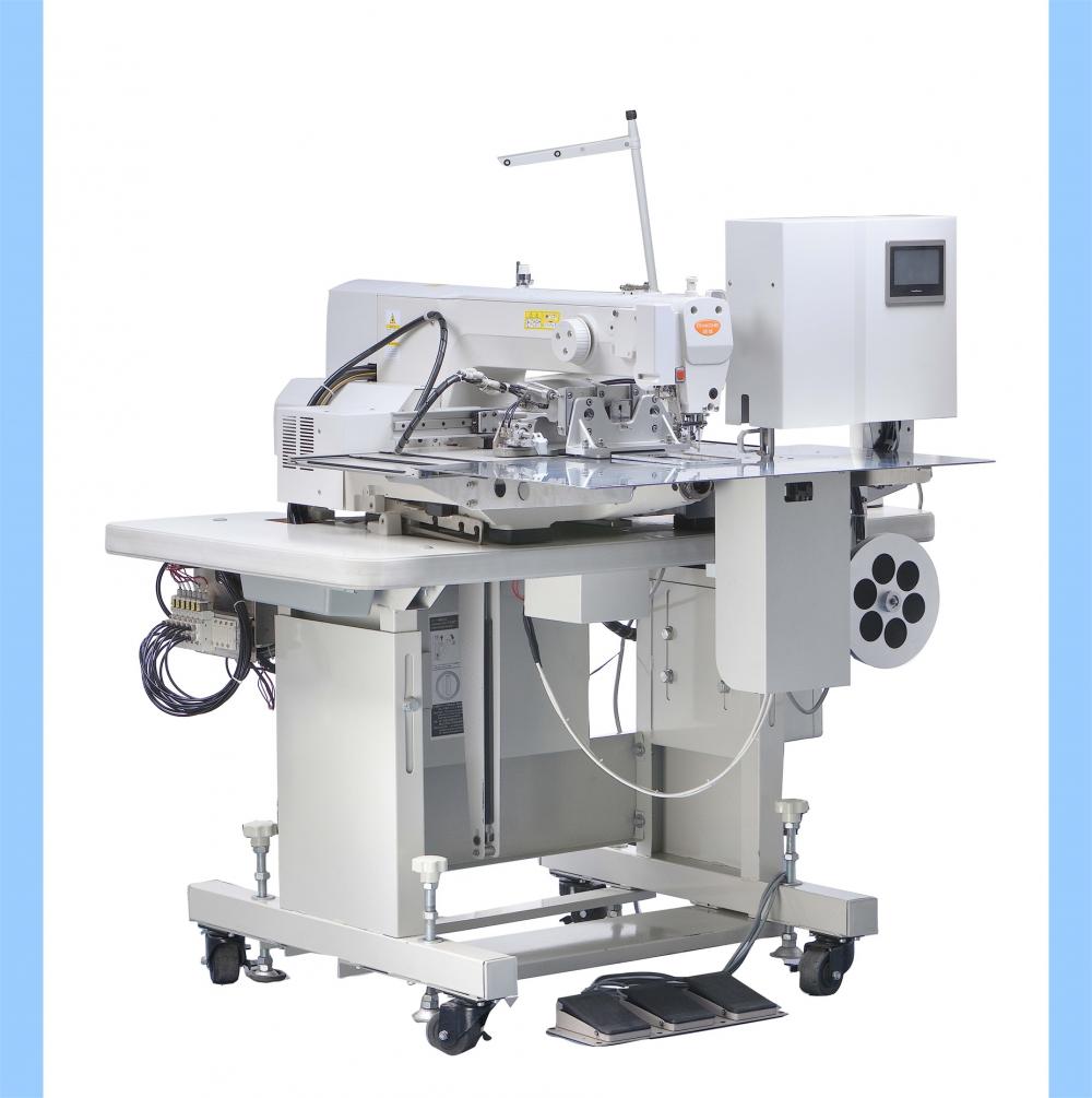 Shoe lace loop sewing machine factory